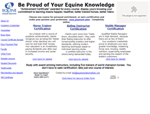 Tablet Screenshot of equinestudiesinstitute.com